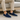 Navy Monaco Suede Loafers