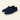 Navy Monaco Suede Loafers